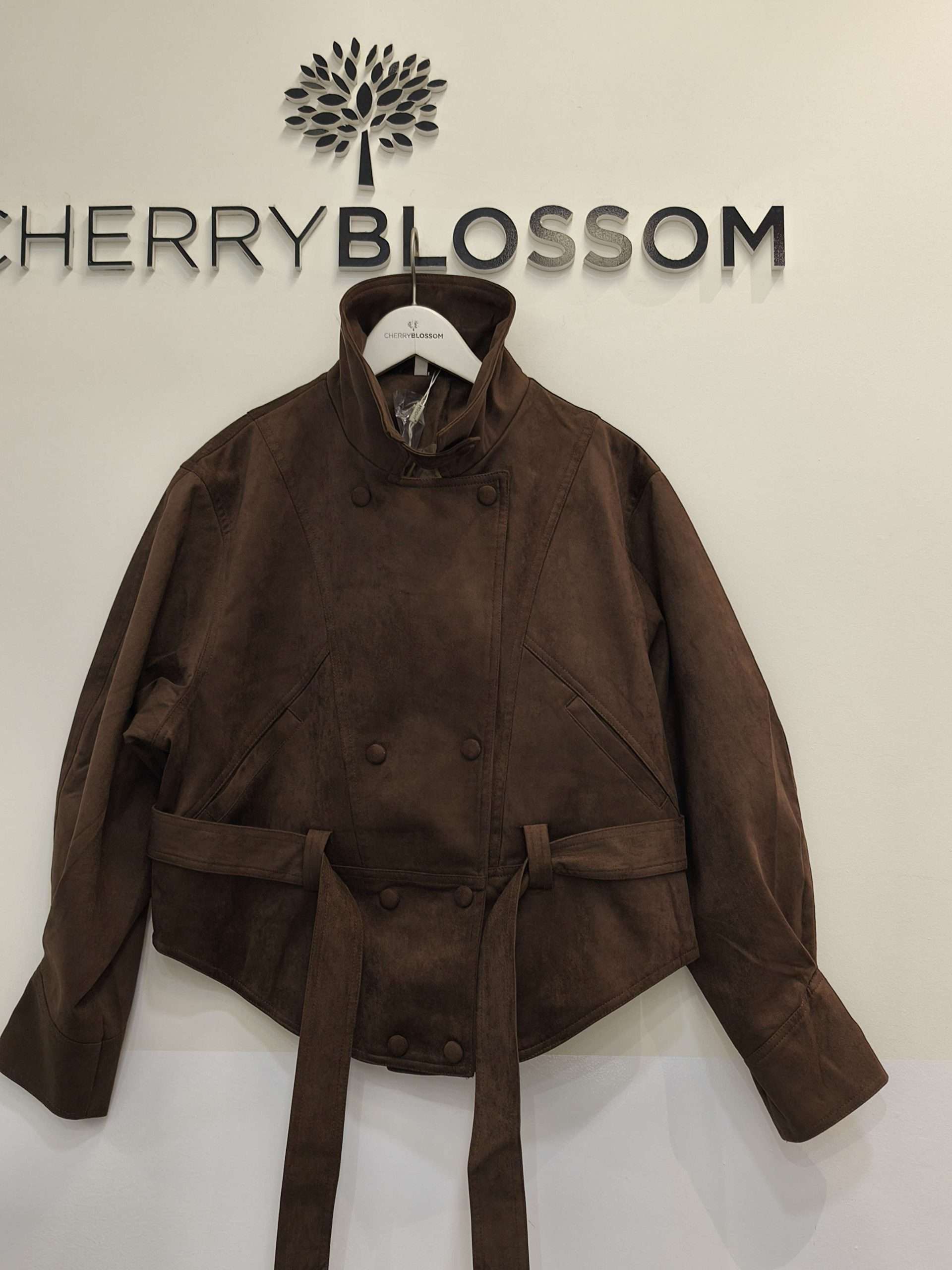 Jacket καφέ swede - Image 5