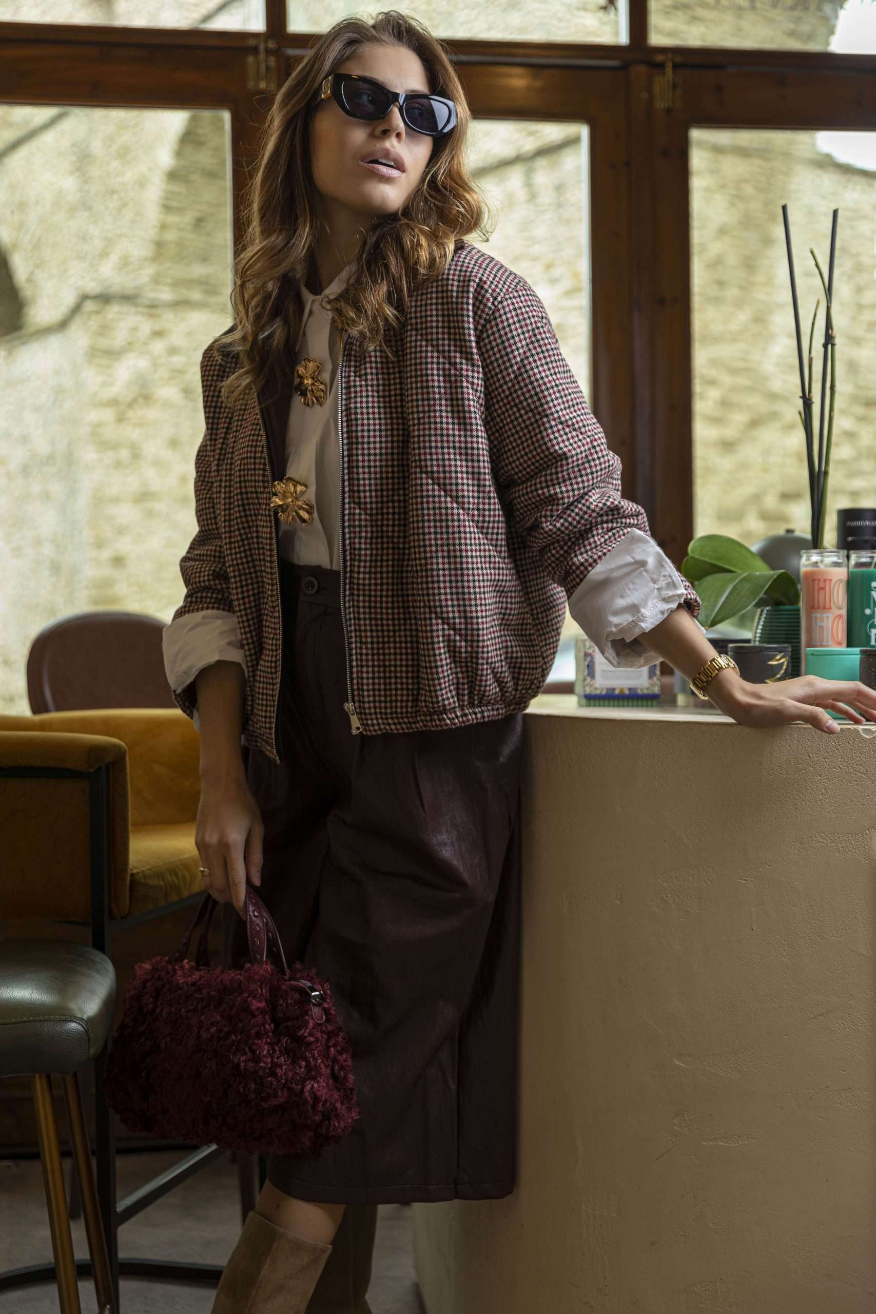Jacket καρό - Image 3