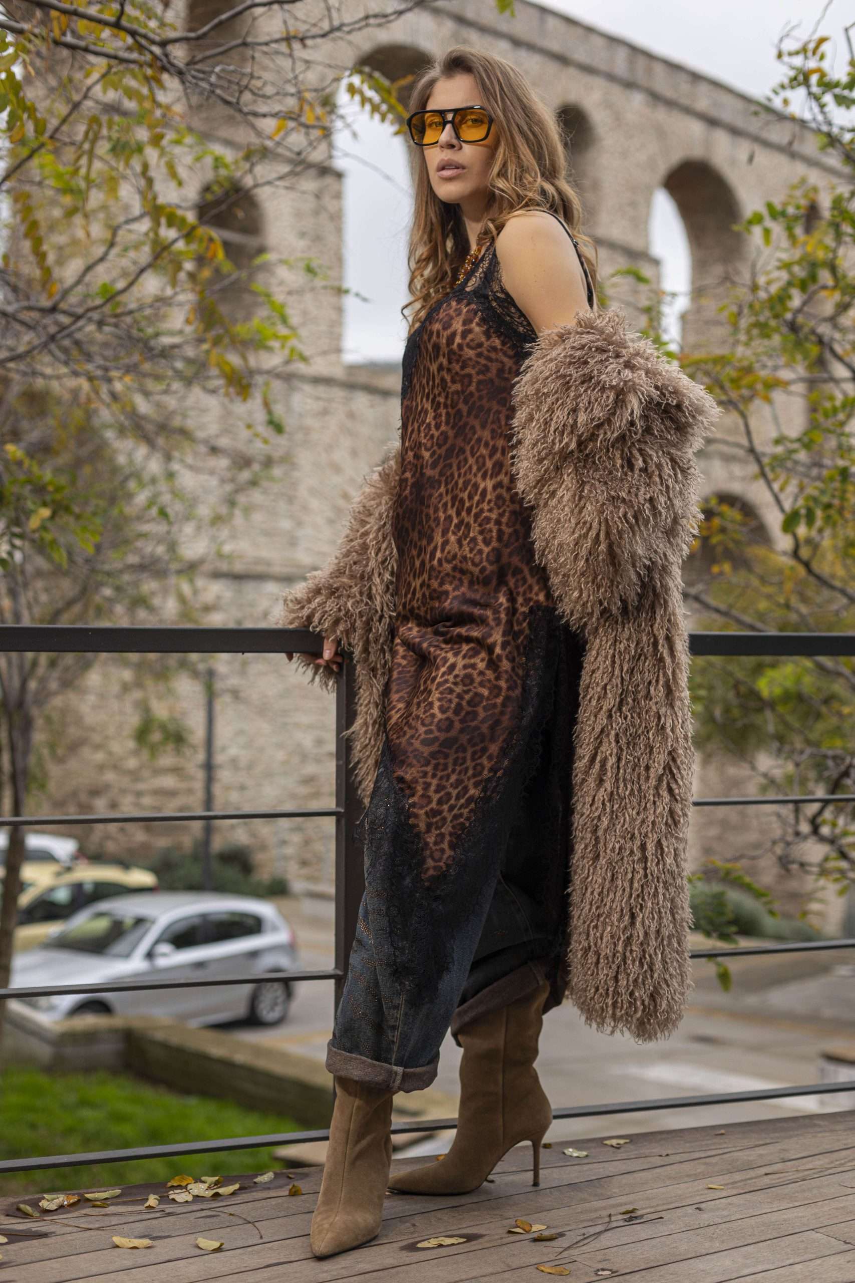 Τοπ Lingerie animal-print - Image 3