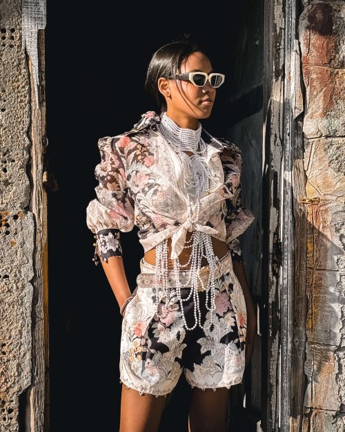 Σετ πουκάμισο και σορτς "boho-chic"