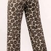 Παντελόνι Τζιν με Leopard Print σε Ίσια Γραμμή - Image 2