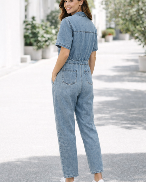 Alternative view of Denim ολόσωμη φόρμα.