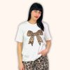 T-shirt με Φιόγκο Animal Print - Image 2