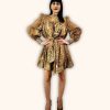 Animal Print Mini Φόρεμα - Image 3
