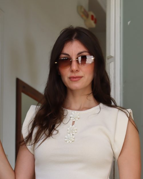 Γυαλιά ηλίου με καφέ φακούς