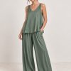 Σατέν σετ σε sage green