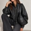 Oversized Bomber Jacket & ασορτί belt bag (σετ 2 τεμαχίων) - Image 5