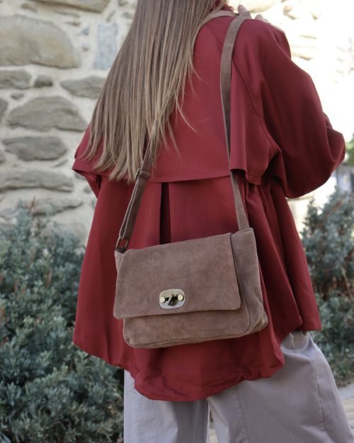 Alternative view of Oversized Jacket-Κάπα με Ρευστή Κίνηση